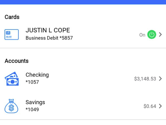 账户示例2 - 账户详情